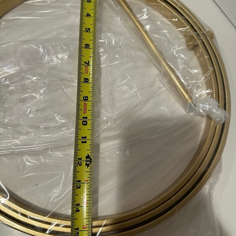 Gold Orb Chandelier Light Fixture - Picture 12 of 12